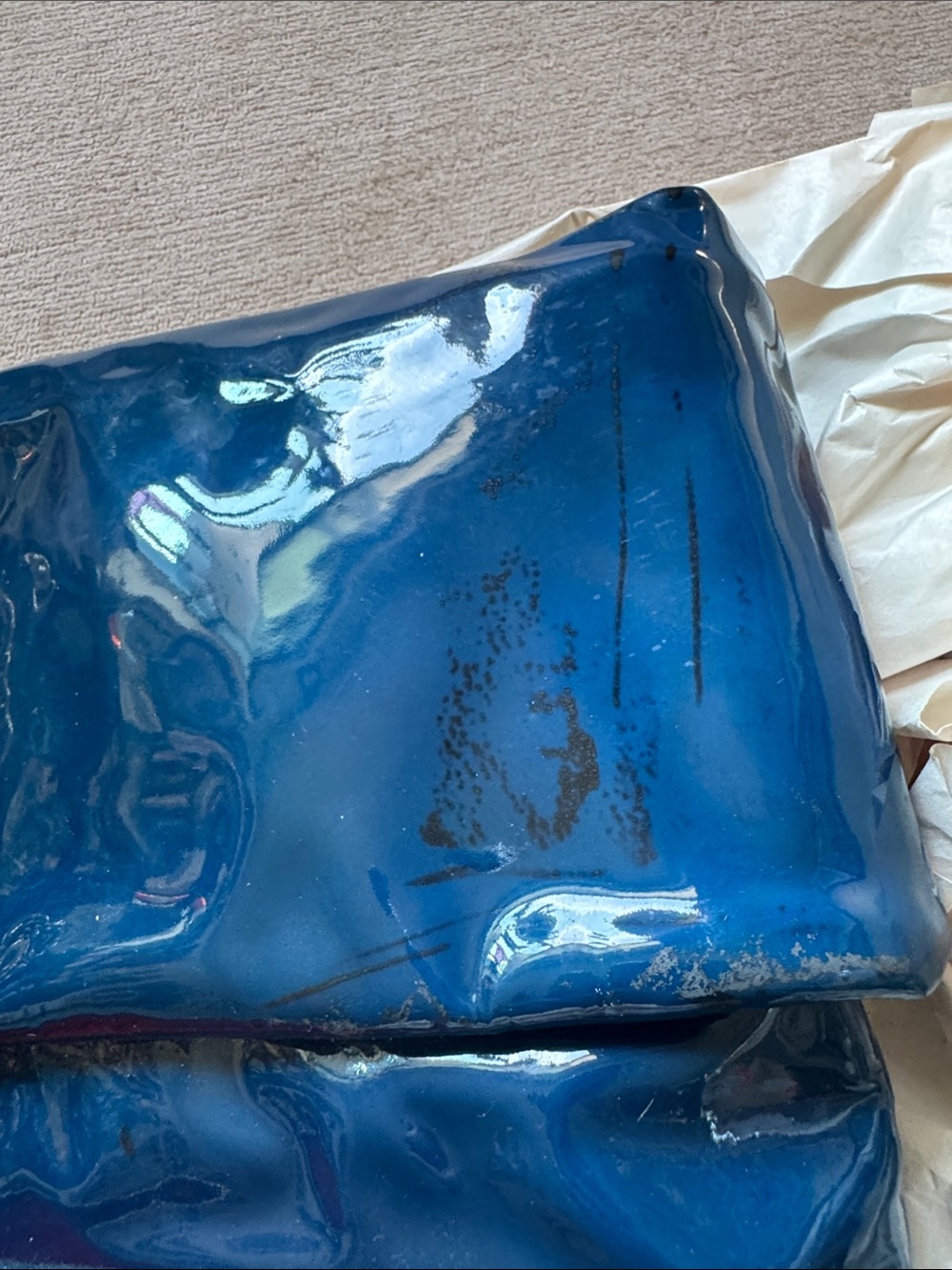 HTF Christian Louboutin Cyclope Patent Leather Chain Tote Bag - Picture 12 of 16